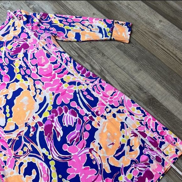 Lilly Pulitzer Brilliant Blue Catch and Release Sophie Dress - Picture 12 of 14